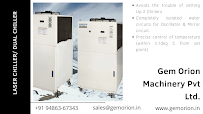 GemOrion Machinery Private Limited | Industrial Chiller Manufacturers In India