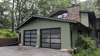 SS White Garage Doors