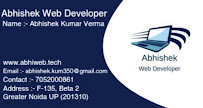 Abhishek web Developer