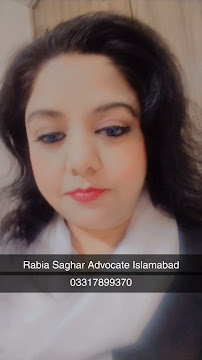 Rabia Saghar Advocate High Court Islamabad