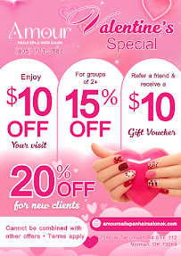 Amour Nails Spa & Hair Salon - Norman OK