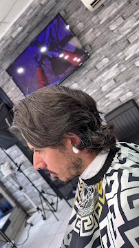 Black and White Barbershop