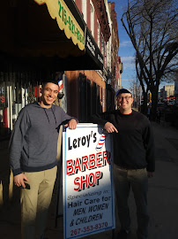 Leroy's Barbershop.