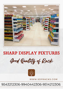 SDF RACKS - Supermarket,Hypermarket,Department store, Electronics, Metal mart