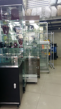 Artcom Glass - Glass Desk.