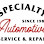 Specialty Automotive Service & Repair
