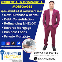 Divyang Patel - Mortgage Agent Level 2 - Affinity Mortgage Solutions (Dominion Lending Centres)