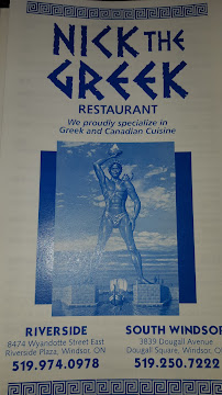 Nick the Greek Restaurant - Dougall Square