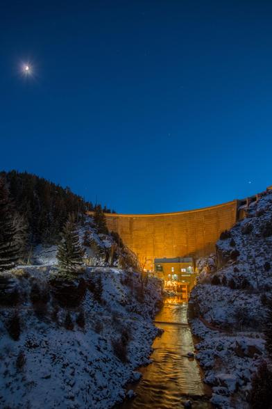 photo - Williams Fork Dam & spillway, Colorado