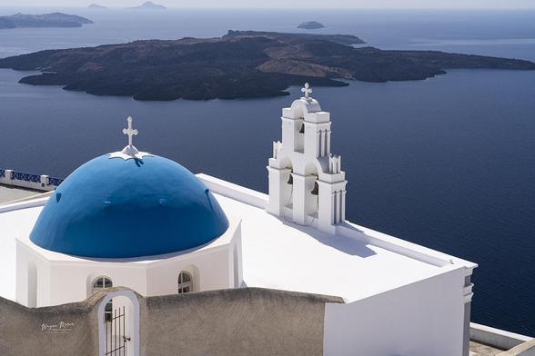 Saint Theodore Church Fira Santorini Greece

You have seen images, it iconic Blue Domed church with three bells. Well that image is from Saint Theodore Church Fira Santorini.

Saint Theodore Church is a beautiful and iconic church located in Fira, the capital of Santorini, Greece. Fira is renowned for its stunning views of the Aegean Sea and its characteristic white buildings with blue domes, and Saint Theodore Church is no exception.
This church, like many others on the island, features the classic Cycladic architecture, characterized by its whitewashed walls and blue domes. The church is dedicated to Saint Theodore, who is revered in the Orthodox Christian tradition.

Visitors to Fira often make a point to visit Saint Theodore Church not only for its religious significance but also for its picturesque setting. The church is often photographed against the backdrop of the azure sea and the dramatic cliffs that Santorini is famous for.
Aside from its aesthetic appeal, Saint Theodore Church also holds cultural and historical significance for the local community. 


https://fineartamerica.com/featured/saint-theodore-church-fira-santorini-greece-close-wayne-moran.html

#Santorina #Greece #BlueDome #threebells  #SaintTheodore #Church #Fira  #architecture #GreekOrthodox #christian
#fineart #photography #travel #travelphotography     

#AYearForArt #buyintoArt #fineart #art #FillThatEmptyWall #homedecorideas
