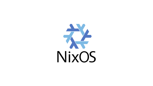 NixOS Logo vor weissem Grund.