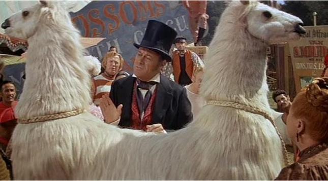 The 'Pushmi-Pullyu' in the 1967 film version of Dr. Dolittle, with Rex Harrison as the eponymous Dr standing between the two heads of the fictional creature.  Git requires a lot of 'push' and 'pull' commands and this is my silly little joke to represent that.  Well it made me chuckle.