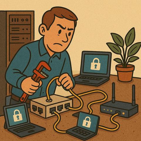 Segment your network. Don’t put all devices on the same subnet
