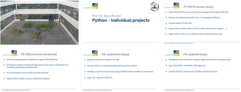 Screenshots of Python course slides: https://github.com/bpucker/PyBo