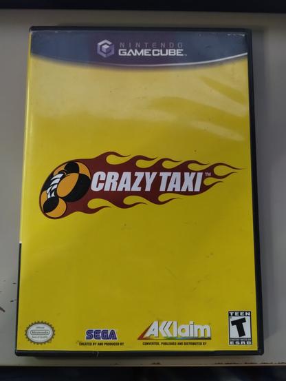 Nintendo Gamecube Crazy Taxi game