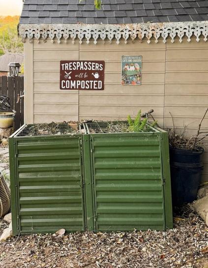 I legitimately cried tears of joy when I dumped the compost from my bins into the new raised beds.