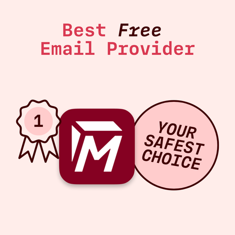 Icon of Tuta Mail  with text = Best free email providers, your safest choice