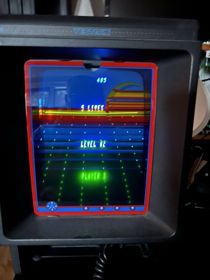 Game start screen showing level 2 5 lives and player 2