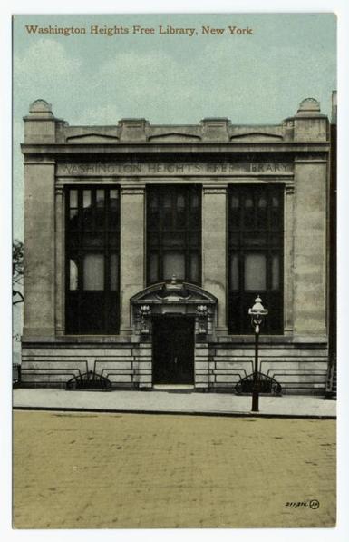 Washington Heights Free Library, New York
