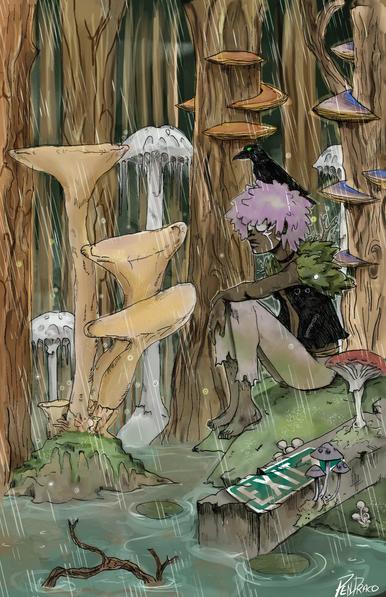 Ancient world, Fungi forest