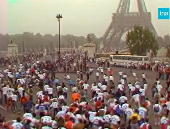 La course de Paris sur Roulettes 1984