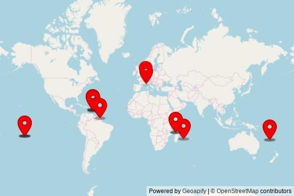 A map showing every place of worship we have visited so far in France including:
Chapelle Saint Joseph in Païta
Tamil Temple - Kovil Kalikambal in Saint-Denis
Temple Mardévirin in Saint-André
Cathédrale Notre-Dame de Papeete in Papeete
Église Notre-Dame de Fatima in Kawéni
Mosquée Kouba in Le Port
Temple Getesemane in Mahina
Chapelle des Pénitents blancs in Peillon
Cathédrale Notre-Dame de Papeete in Papeete
Église St Paul in Mahina
Chapelle Saint Joseph in Païta
Cathédrale Notre-Dame de Papeete in Papeete
Chapelle Saint Joseph in Païta
Cathédrale Saint-Joseph in Noumea
Église Saint-Etienne in Le Marin
Église Saint-Albert in Vieux-Fort
Église Notre-Dame du Mont-Carmel in Basse-Terre
Église Saint-André in Morne-à-l'Eau
Mosquée in Acoua
Église Notre-Dame de Fatima in Kawéni
Temple in Pāʻea
Cathédrale Notre-Dame de Papeete in Papeete
Cathédrale Notre-Dame de Papeete in Papeete
Kaz Saint-François in Kourou
Église Saint-Joseph in Vieux-Habitants
Chapelle Saint Joseph in Païta