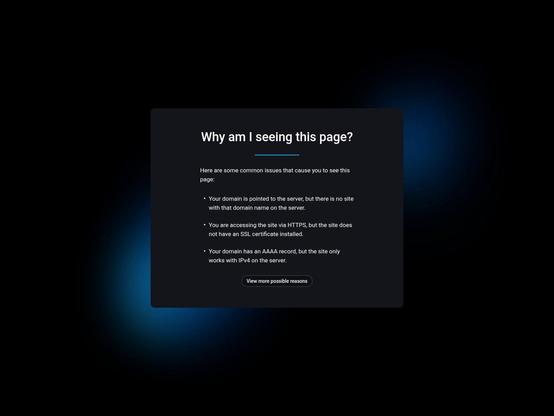 Screenshot of phishing site