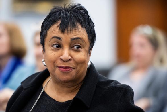 Librarian of Congress Carla Hayden, seen here in 2020 at a budget hearing, has served in the role since 2016.