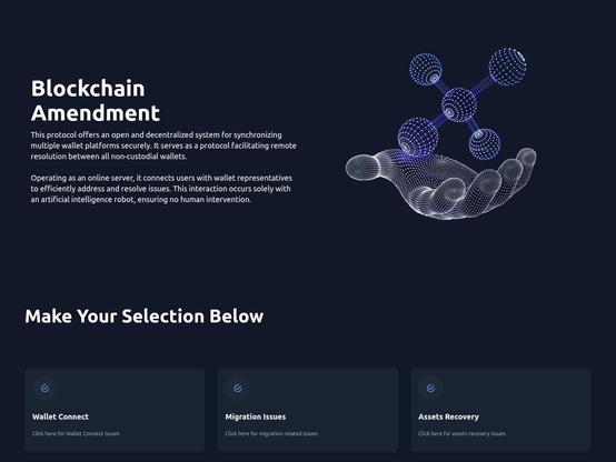 Screenshot of phishing site