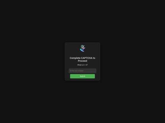 Screenshot of phishing site