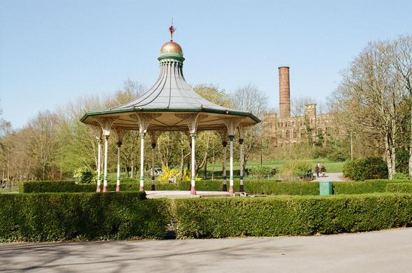 Bandstand in Mesnes Park, Wigan