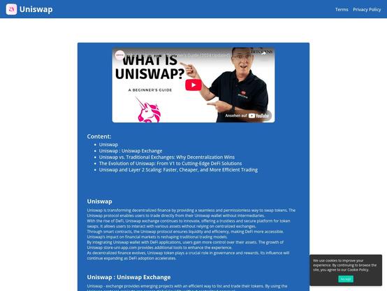 Screenshot of phishing site