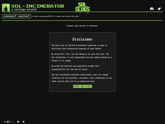 Screenshot of phishing site