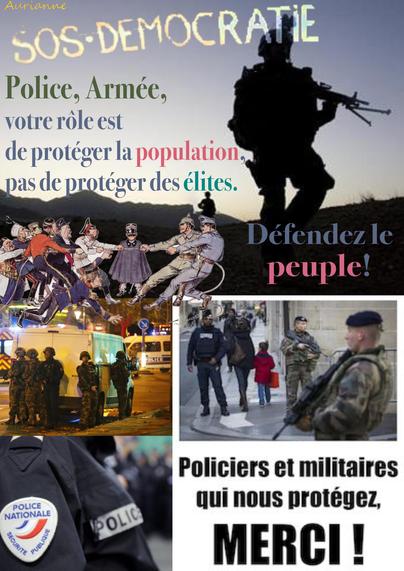 Polizei, Armee
