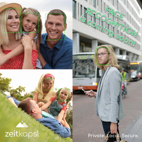 Demo of facial recognition by zeitkapsl