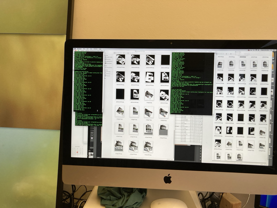 Thumbnails and terminal windows