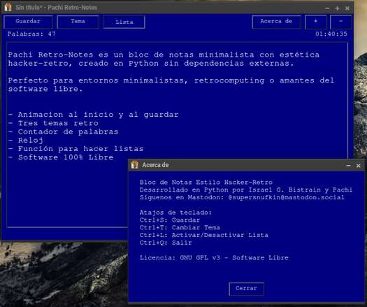 Tema estilo "MS-DOS"