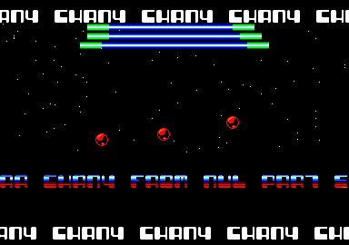 Screenshot of "Herbert's Dummy Run" - Crack and Trainer: Nul Part System (NPS) - Published by Mikro-Gen on Amstrad CPC (1985)