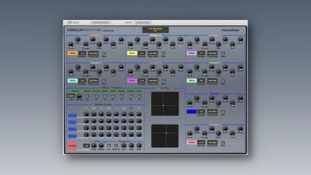 Momo Circuit Rhythm MIDI Editor