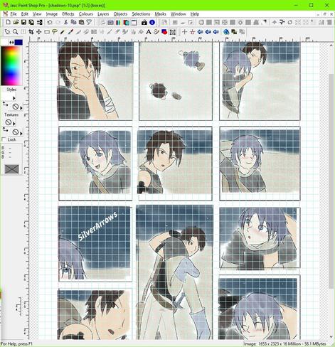 More WIP of me trying to remake my manga
