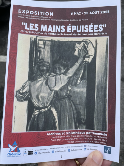 Livret de l’exposition des Archives municipales et de la bibliothèque patrimoniale d’Abbeville sur le travail des femmes