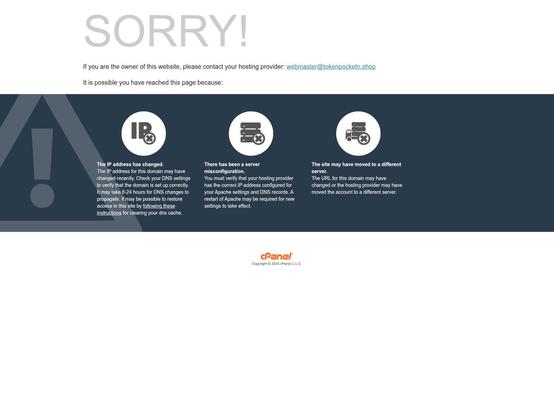 Screenshot of phishing site
