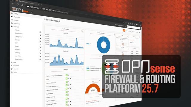 OPNsense 25.7 open-source firewall and routing platform is out now, featuring a refreshed frontend, SFTP backups, and FreeBSD 14.3 under the hood.