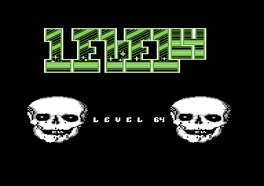 Screenshot of "Jai Alai" - Crack: Level 64 - Published by Opera Soft on Commodore 64 (1991)