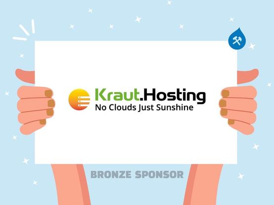 Bronze Sponsor: Kraut.Hosting