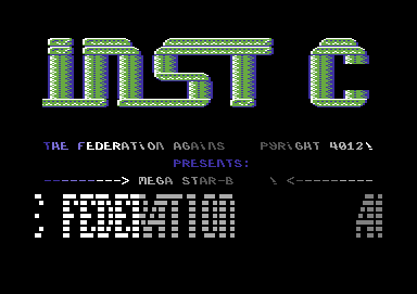 Screenshot of "Star Ball" - Crack: The Federation Against Copyright (FAC) - Published by Ian Jones & Michael Jones on Commodore 64 (19xx)
