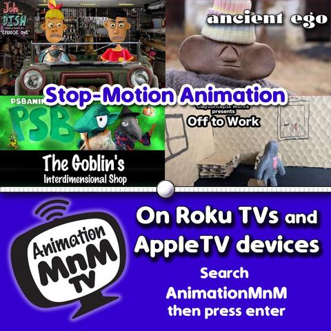 Stop-motion or stop-frame, you will find it on AnimationMnM. It's a streaming platform on Roku and AppleTV devises.