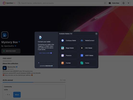 Screenshot of phishing site
