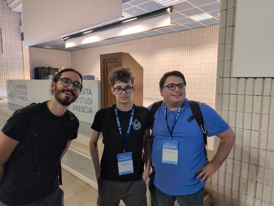 Photo of me and ITzTravelInTime with Tobias Bernard.