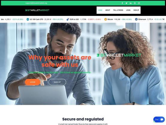 Screenshot of phishing site